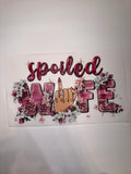 Spoiled wife transfer