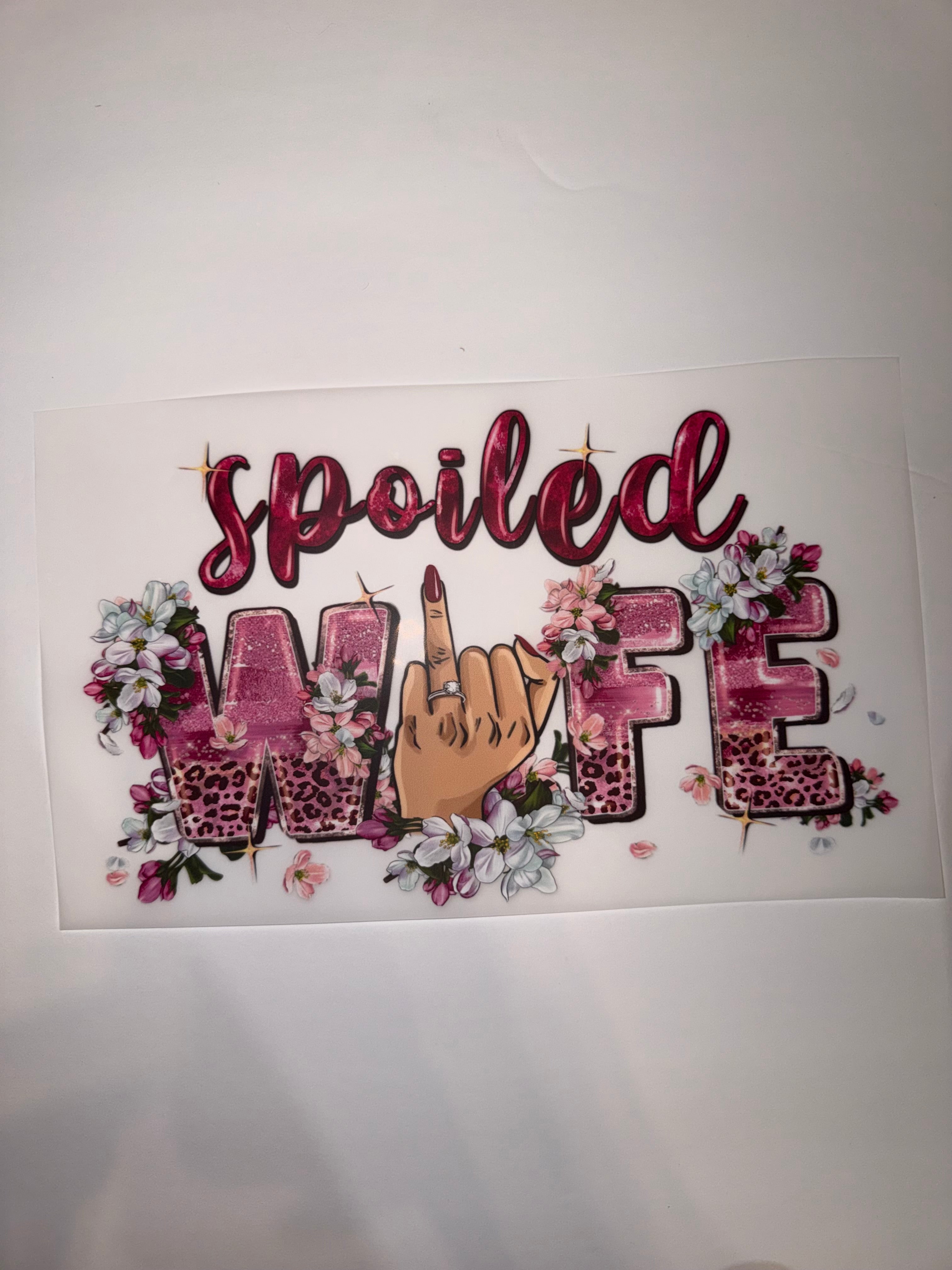 Spoiled wife transfer