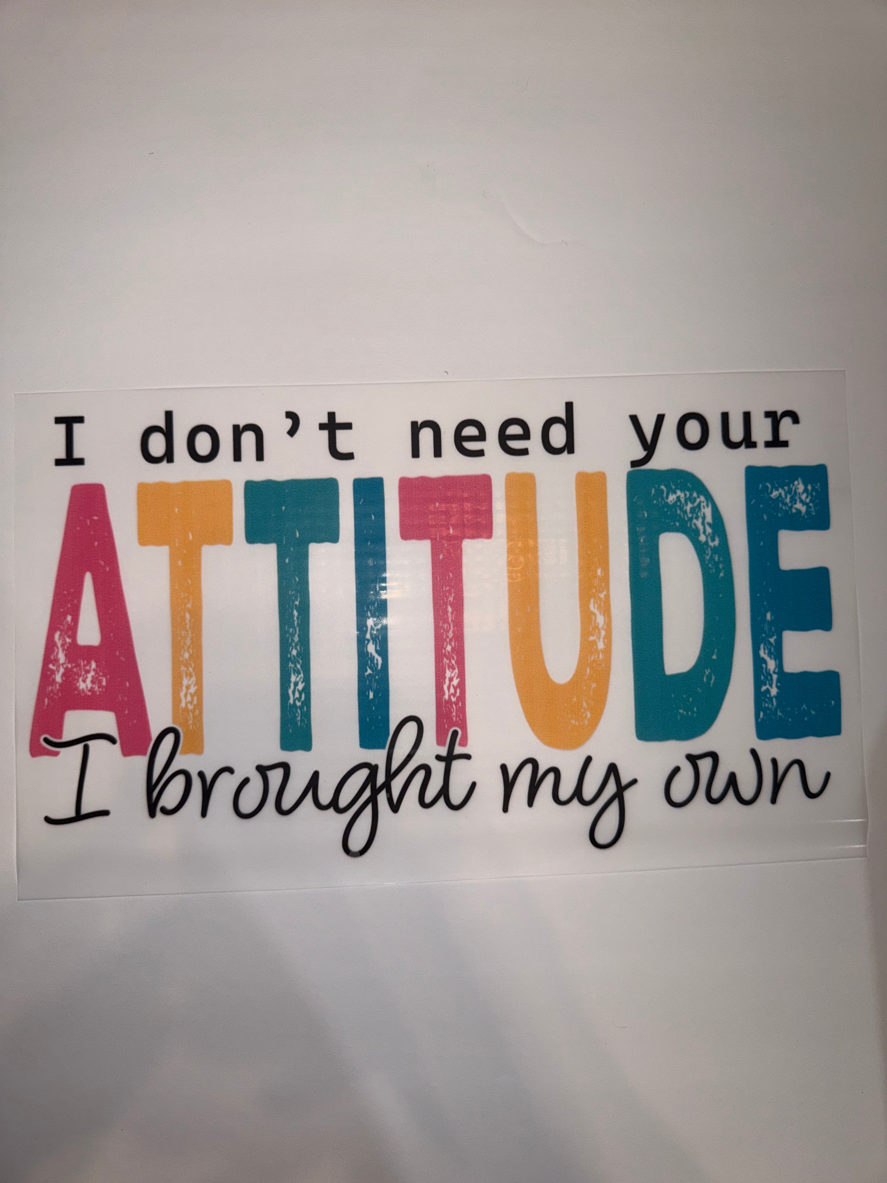 Attitude transfer