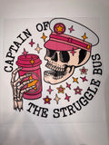 Captain of the struggle bus transfer