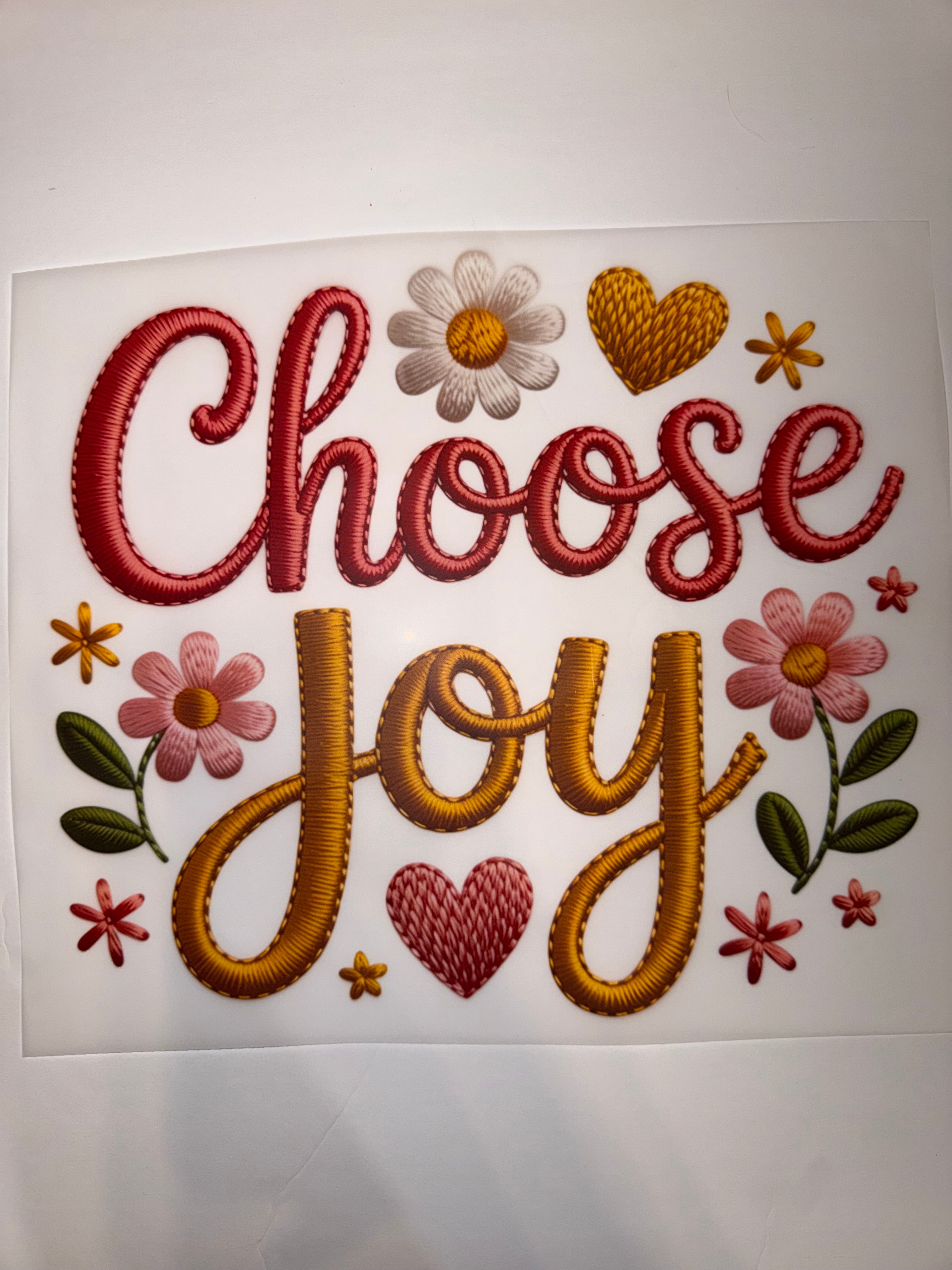 Choose joy transfer