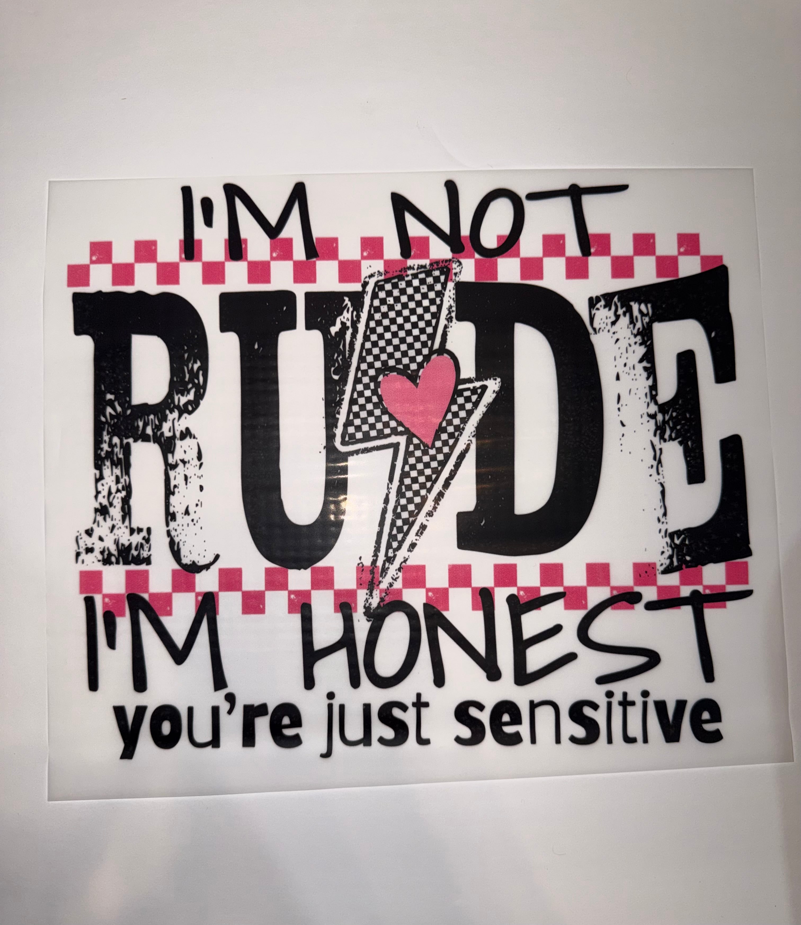 I’m not rude transfer
